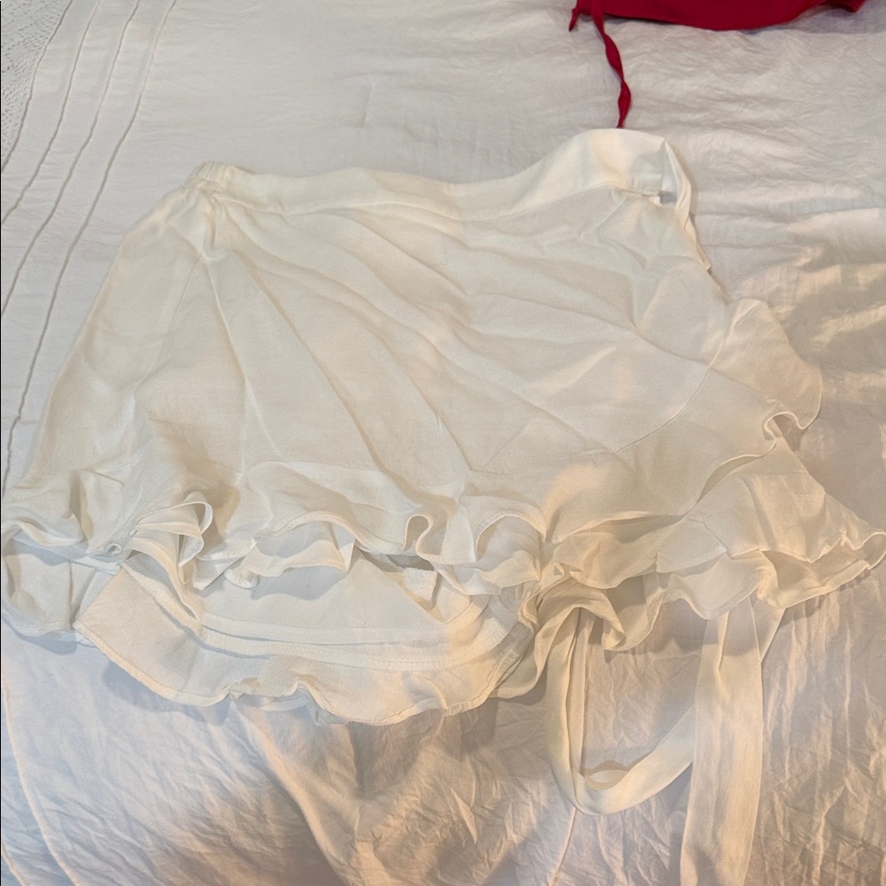 American Threads Ivory Skirt
